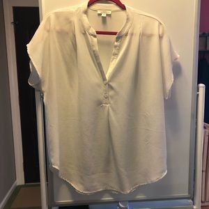 Flowy white Allison Joy top